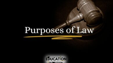 Purposes of Law