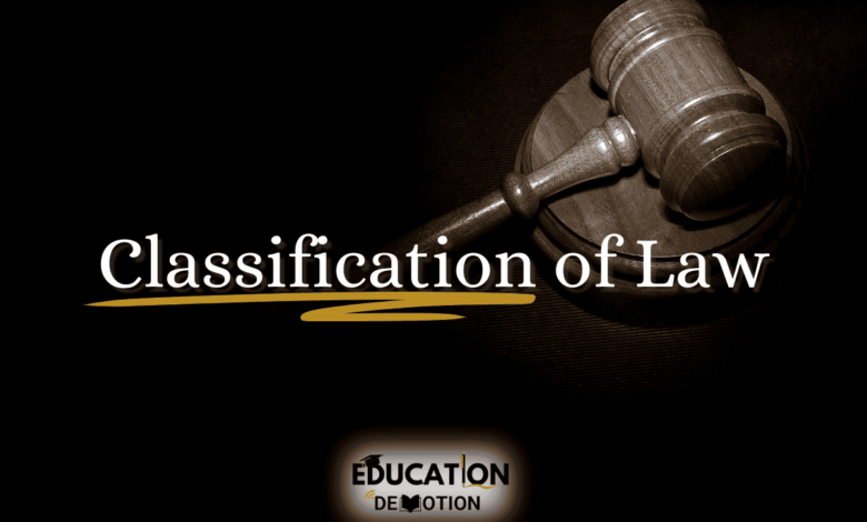 classification-of-law-education-devotion